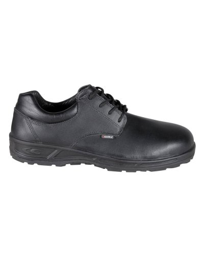 Zapatos de seguridad Icaro Black S3 SRC cuero negro 200J