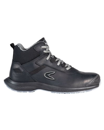 Zapatos de seguridad Jumper S3L de Nobuck hidrorrepelente negro