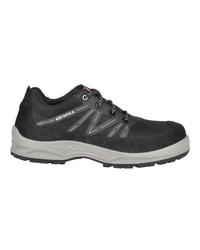 Zapatos de seguridad Kos S1P de ante y tela