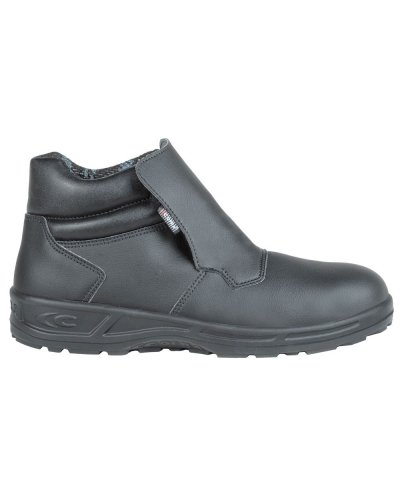 Zapatos de seguridad Lamar Black S2 SRC Newtech negros transpirables