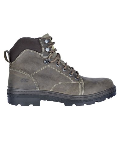 Zapatos de seguridad Land Bis S3 Nubuck repelentes al agua negros