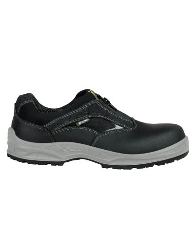 Zapatos de seguridad Loket S3 SRC de nobuk con cremallera para hombre