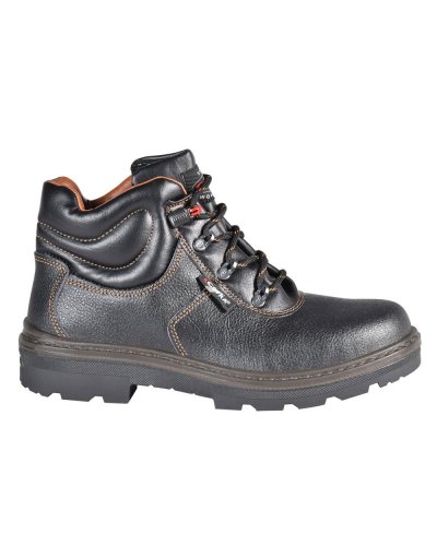 Zapatos de seguridad Paride Bis S3 SRC de cuero negro Cofra