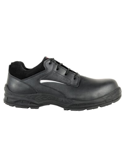 Zapatos de seguridad Preston S3 de cuero negro, libres de metal, para