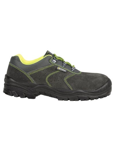 Zapatos de seguridad Riace de gamuza S1P SRC gris
