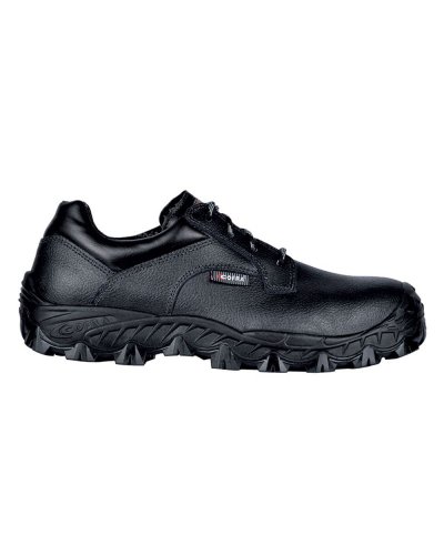Zapatos de seguridad S3 New Bismarck negros, libres de metal, de cuero
