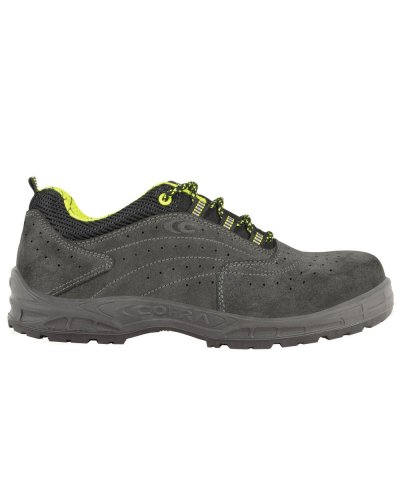 Zapatos de seguridad Santorini S1P, cuero perforado, sin metal