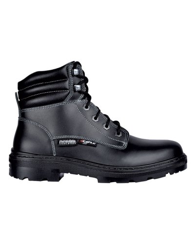 Zapatos de seguridad Sioux Bis S3 SRC de cuero negro Thinsulate