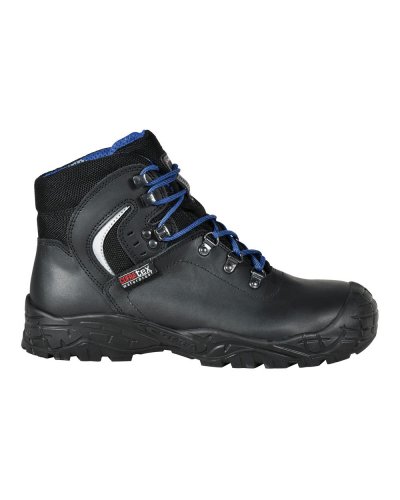 Zapatos de seguridad Spitroc UK S3 WR SRC de cuero negro Cofra-Tex