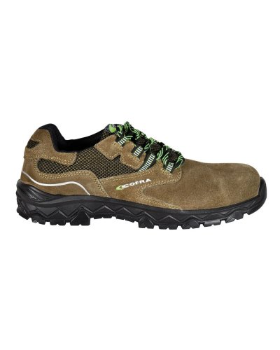 Zapatos de seguridad Stretching Mud S1P SRC de cuero de gamuza