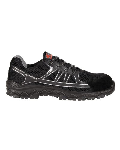 Zapatos de seguridad Trapezius Black S1P SRC Metal Free
