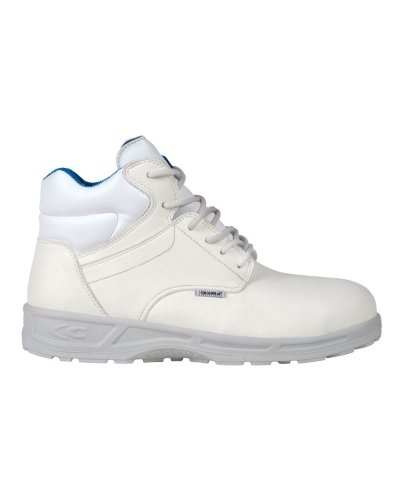 Zapatos de seguridad Ulisse White Newtech S2 SRC transpirables
