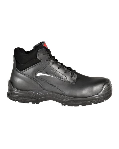 Zapatos de trabajo Corby UK S3 de cuero negro hidrorepelente de UPower