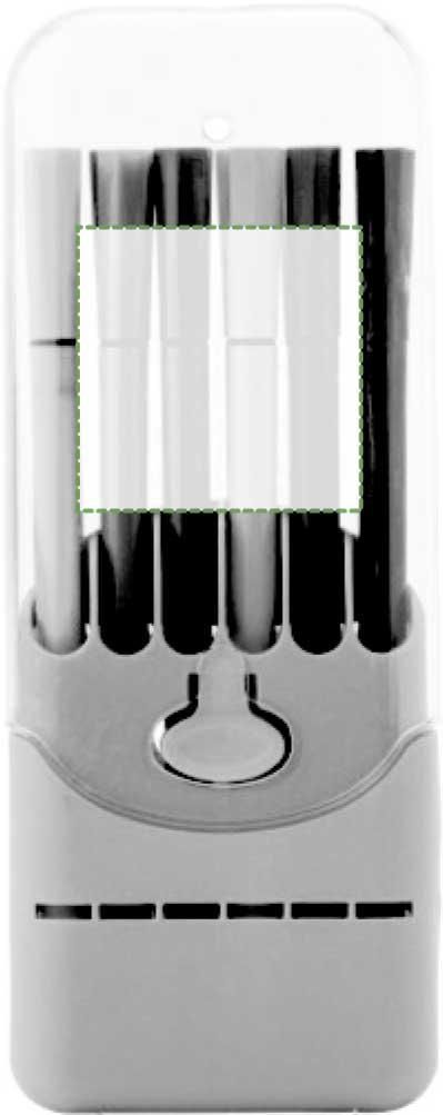 Parte superiore: 45mm x 45mm