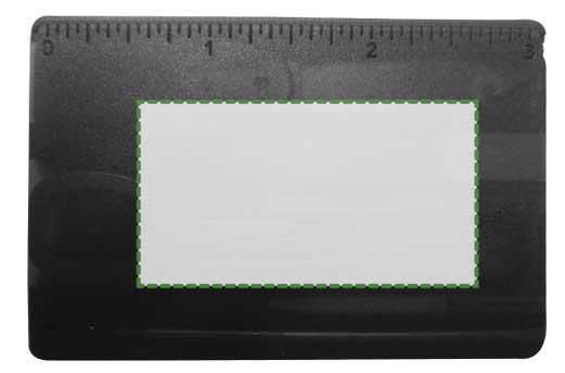 Parte posteriore: 55mm x 30mm