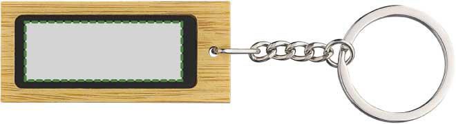 Portachiave retro: 40mm x 15mm