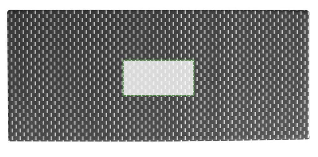 Parte superiore: 40mm x 20mm