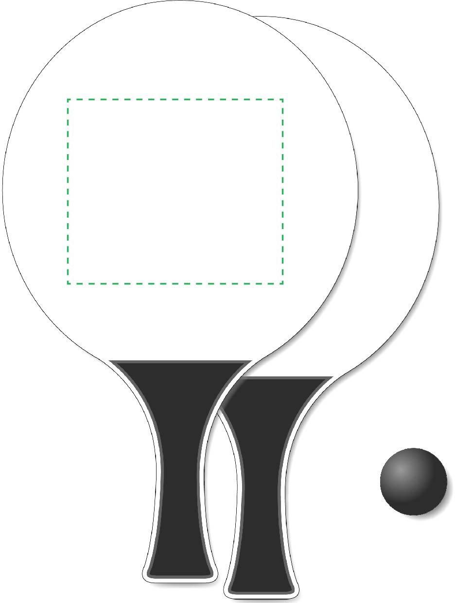 Racchettone 2 retro: 140mm x 120mm
