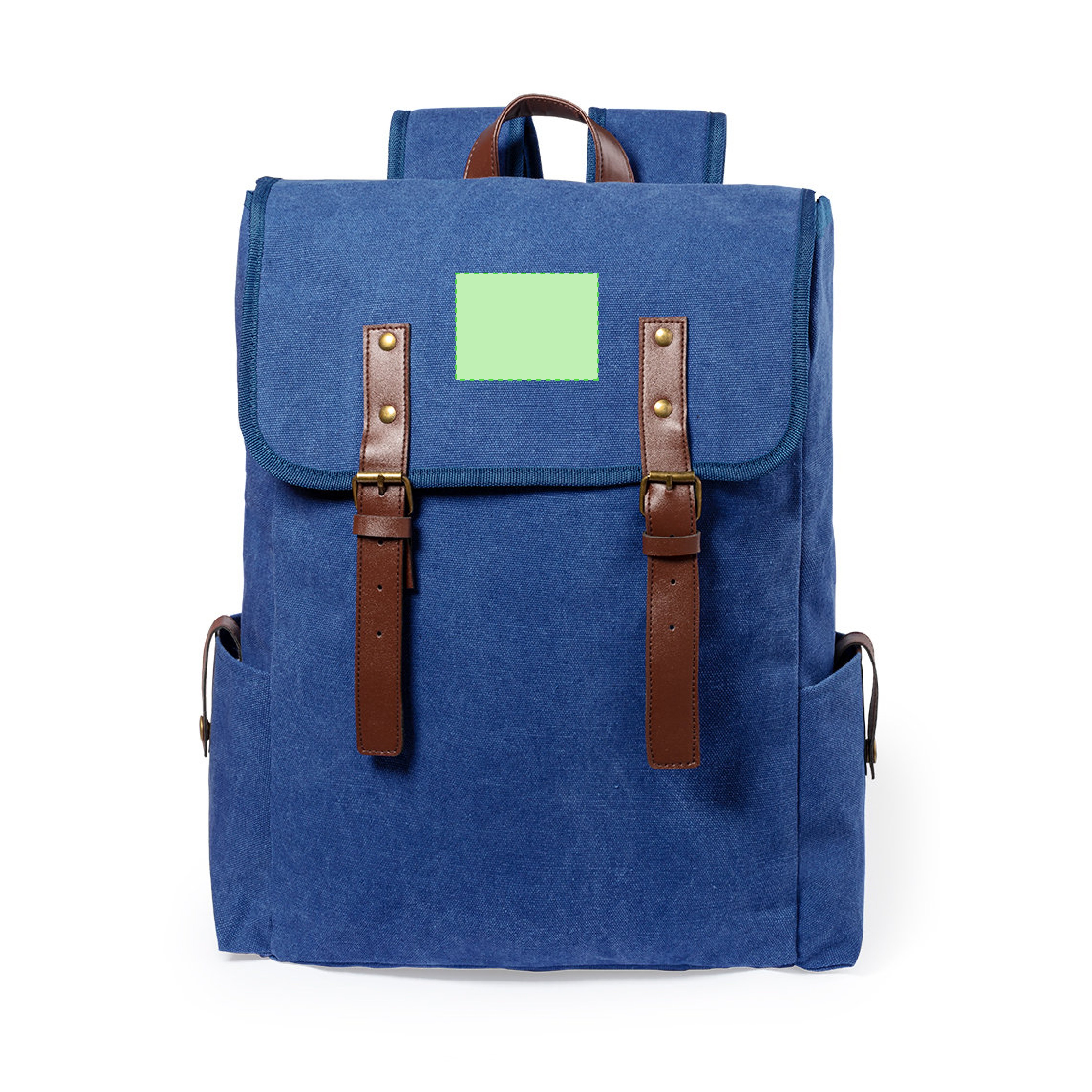 Centrato sulla patta: 80 x 60 mm