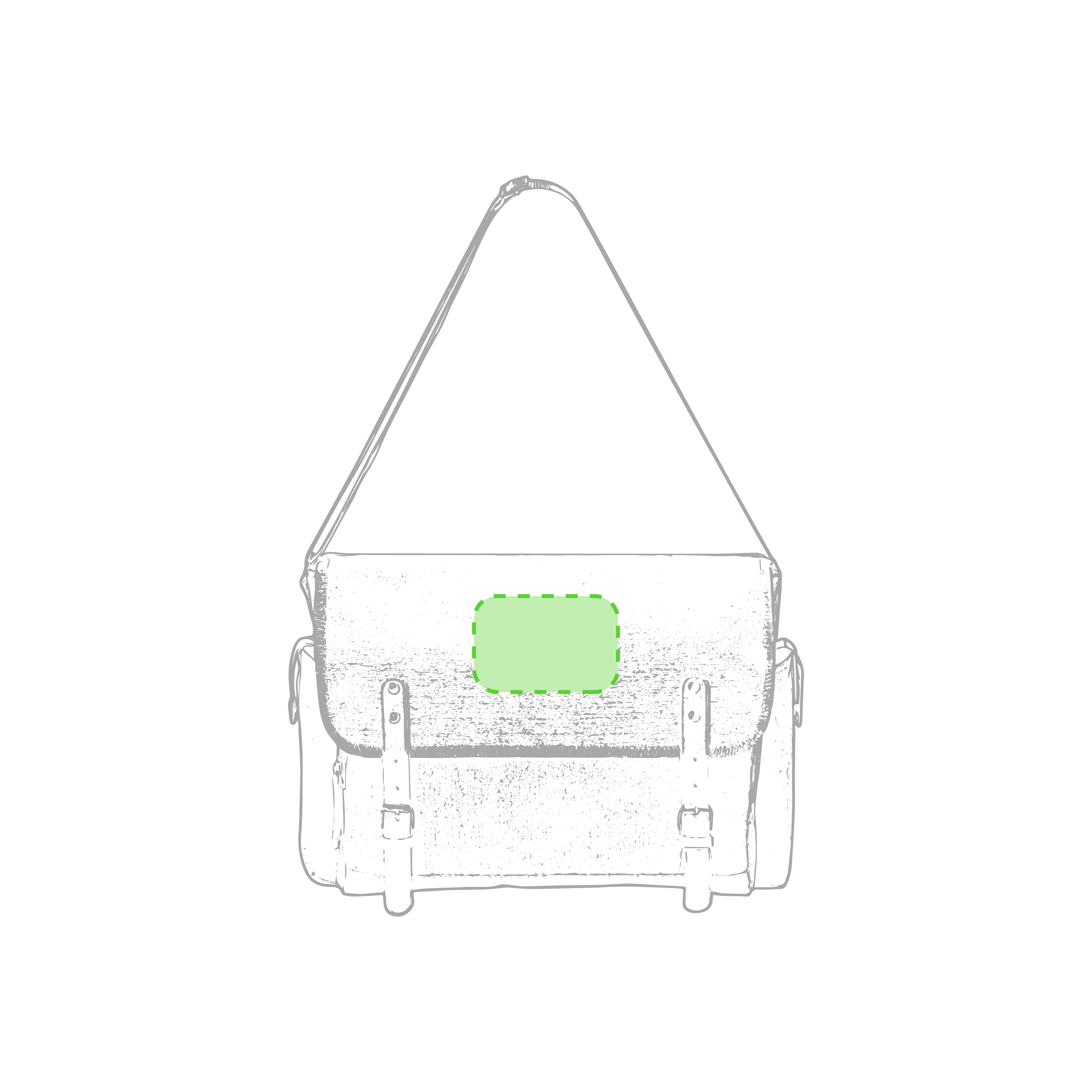 Centrato sulla patta: 120 x 80 mm