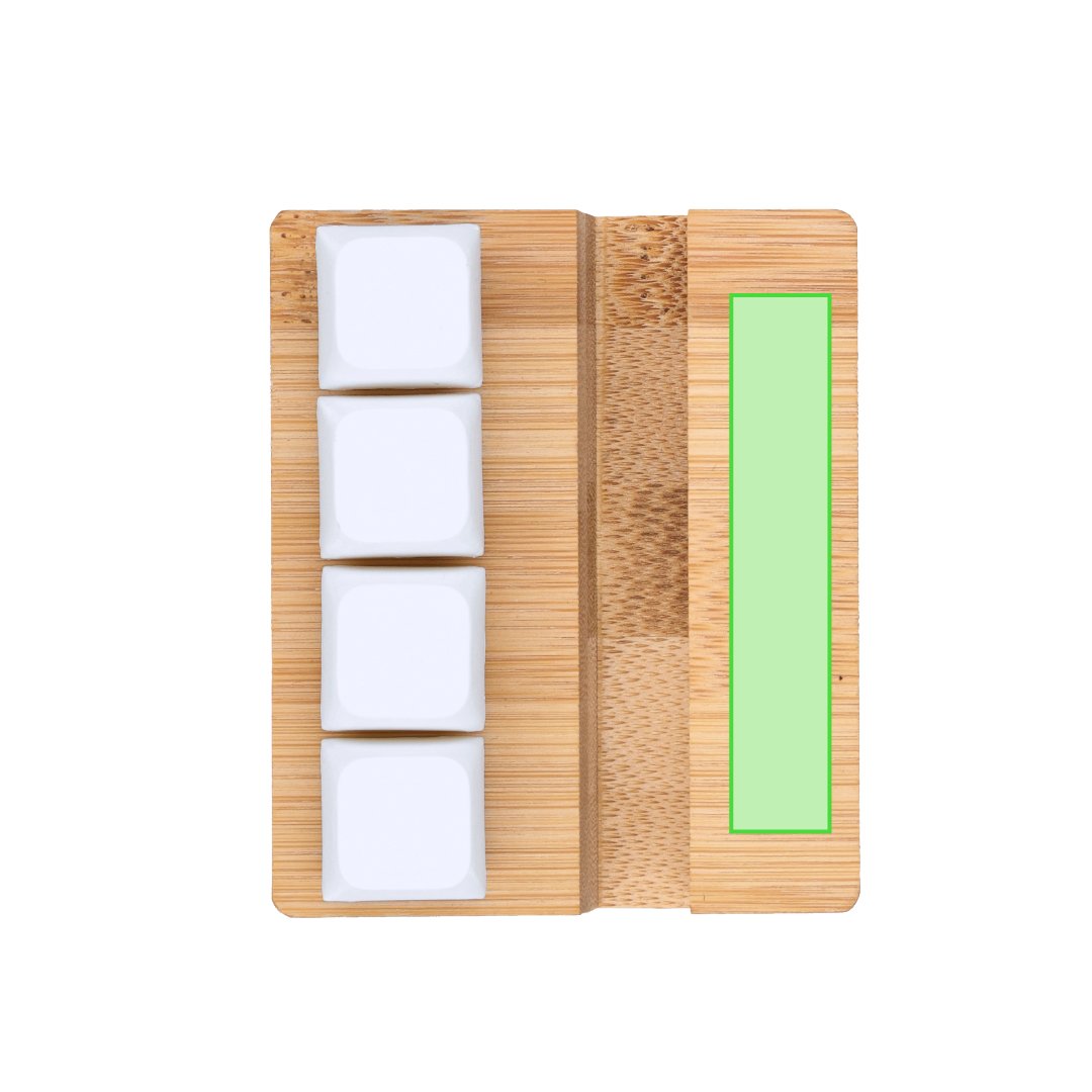Fronte: 60 x 11 mm