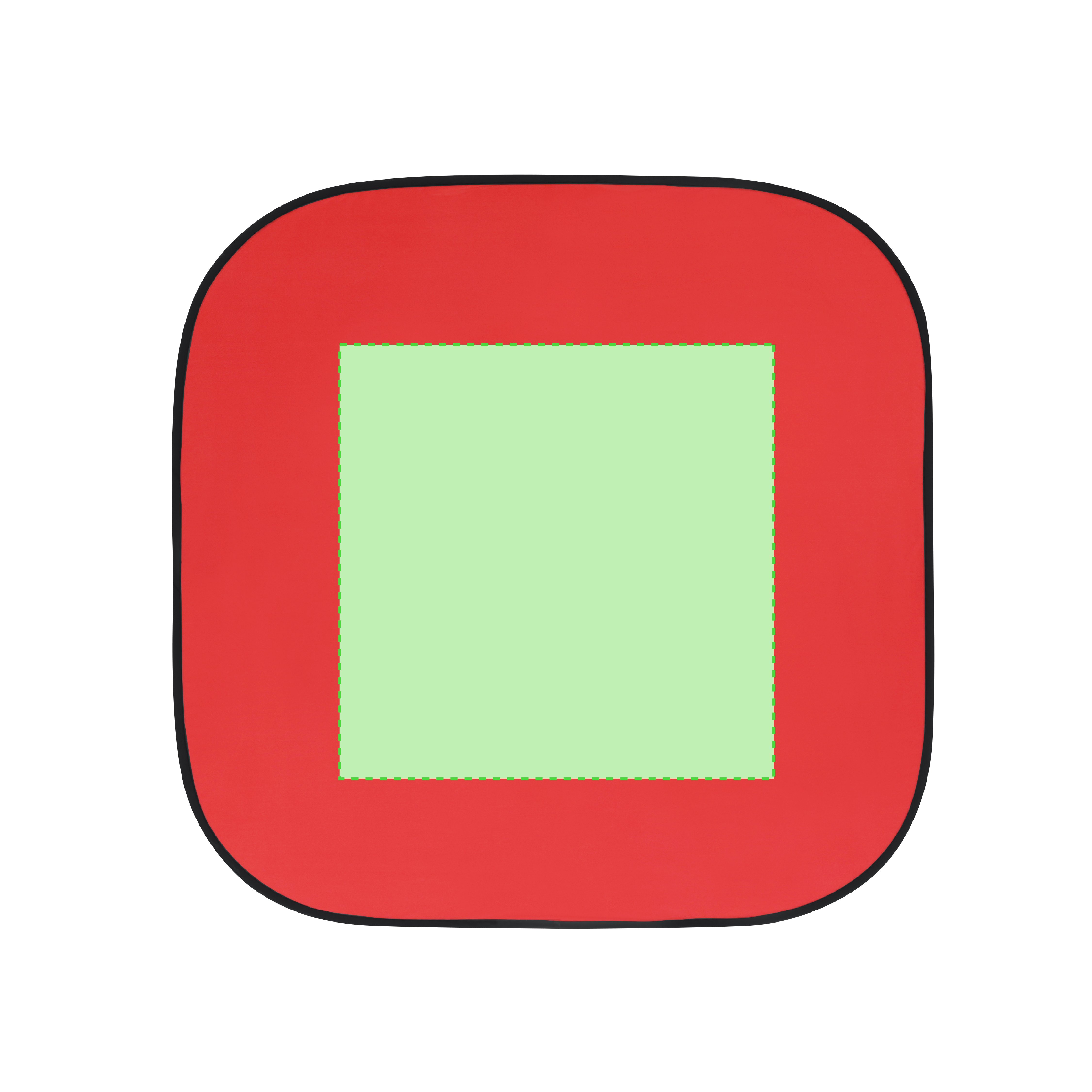 Fronte: 400 x 400 mm