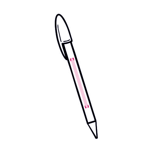 Fronte: 50 x 5 mm