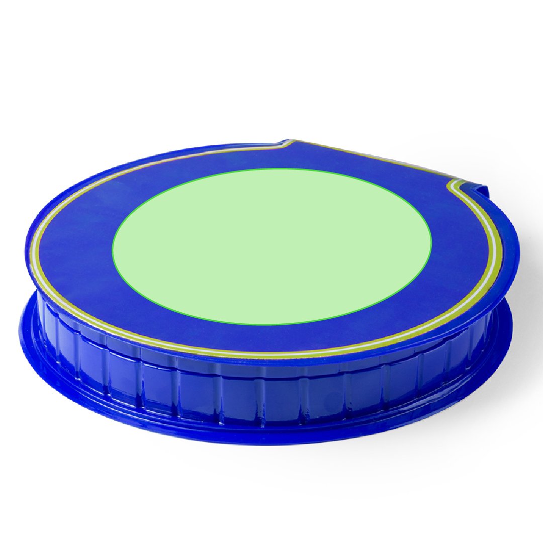 Fronte: 100 x 100 mm