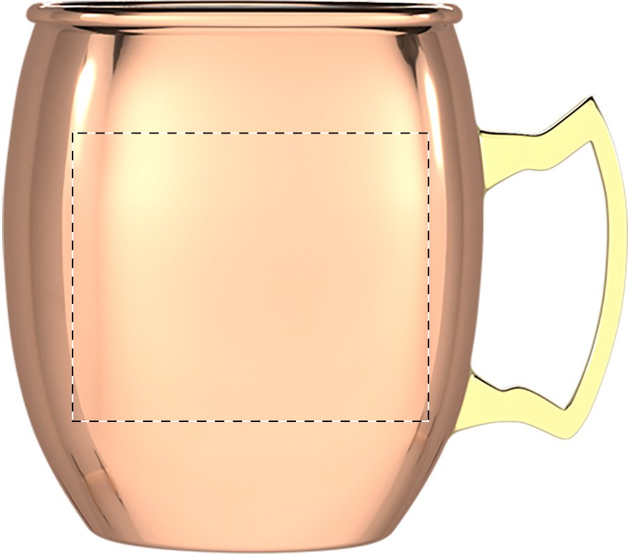 Mano destra: W:25 mm x H:50 mm x D:0 mm