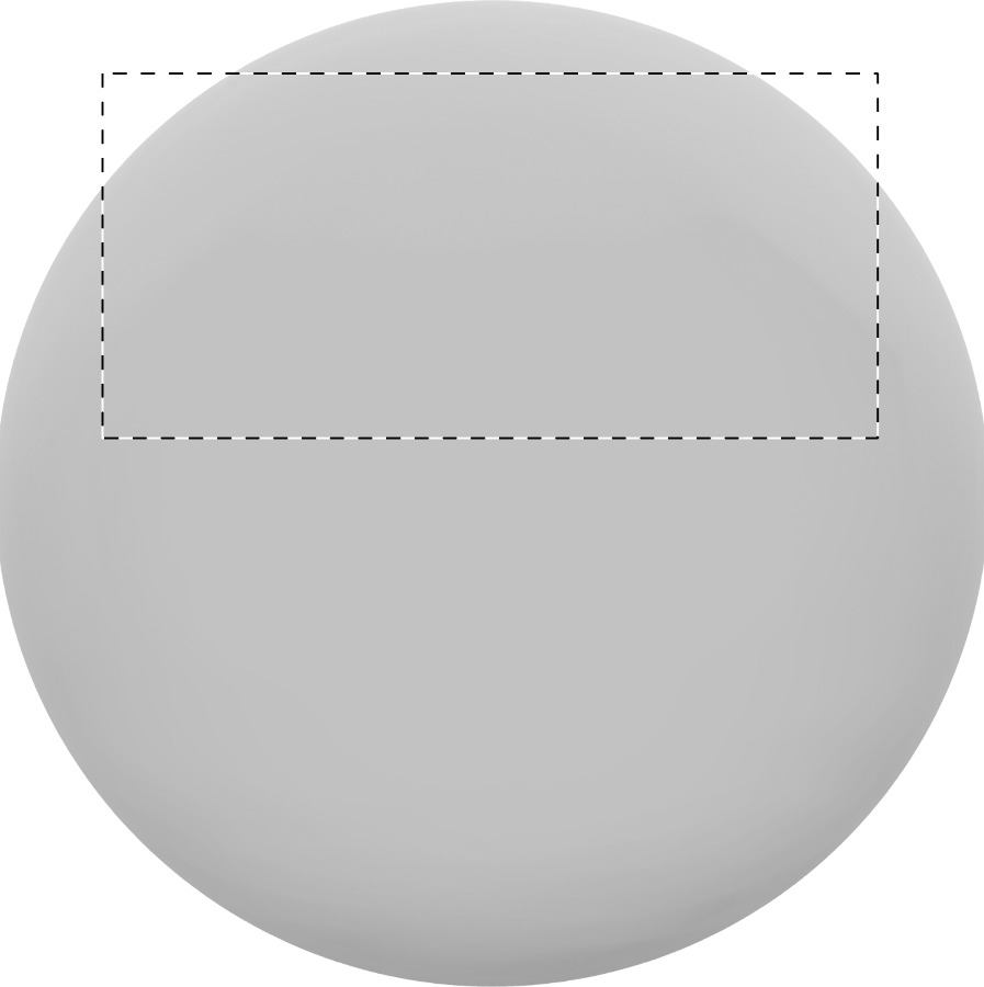 Parte superiore: 130 x 50 mm