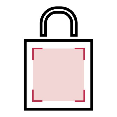 Shopper Chiusa: 60 x 70 mm 
