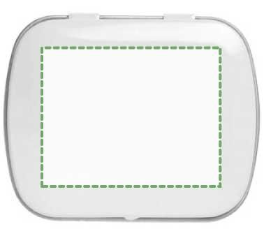 Parte superiore: 45mm x 35mm