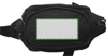 Parte frontale: 100mm x 50mm