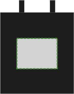 Fronte: 200mm x 150mm