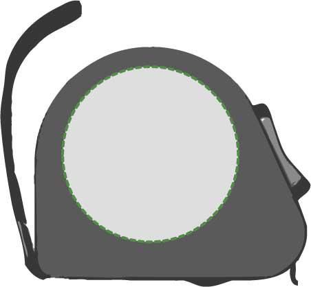 Fronte: Ø 45 mm