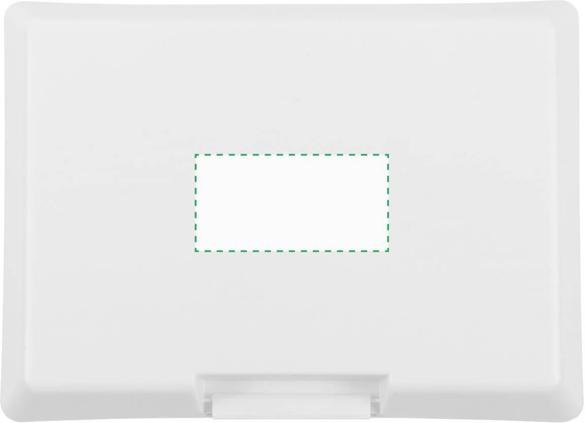 Parte superiore: 60mm x 30mm