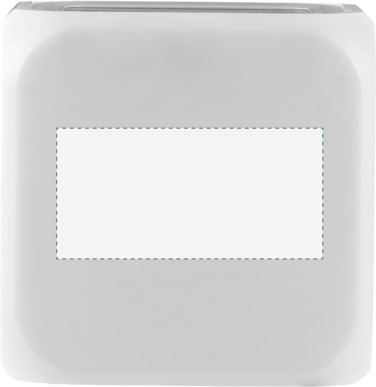 Sul lato destro: 55mm x 27mm