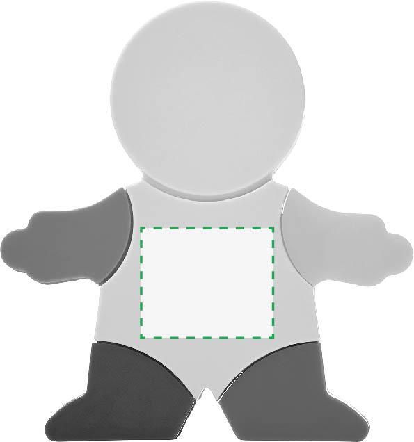 Frontale in alto: 30mm x 25mm