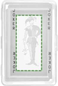 Parte frontale: 30mm x 65mm