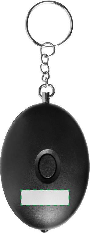 Frontale in alto: 25mm x 8mm