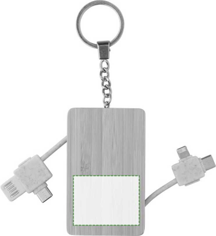 Parte frontale: 40mm x 30mm