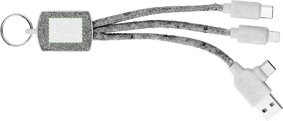 Parte frontale: 20mm x 15mm