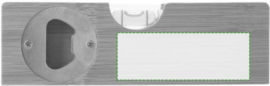 Parte posteriore: 75mm x 27mm