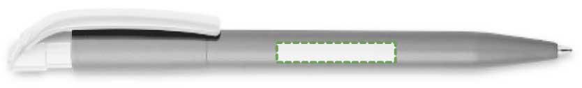 Vicino al clip, scrittura destra: 30mm x 5mm