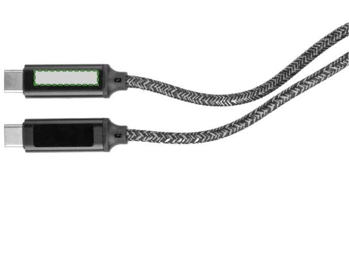 Parte frontale: 22mm x 5mm