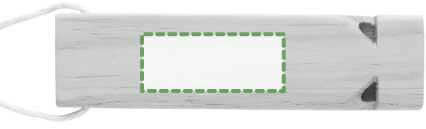 Parte frontale: 50mm x 20mm