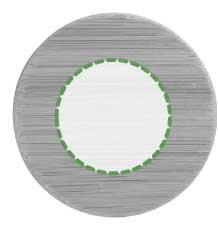 Parte posteriore: Ø 40 mm