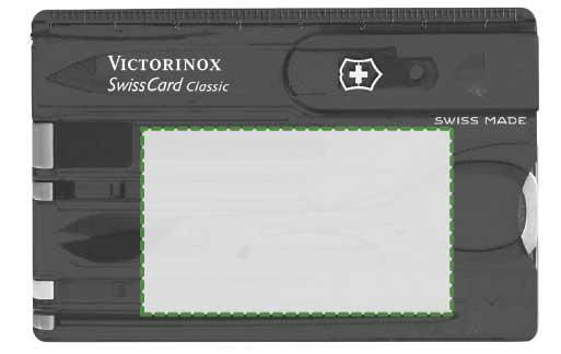 Parte frontale: 50mm x 30mm