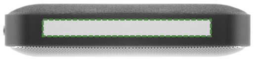 Sul lato: 60mm x 6mm