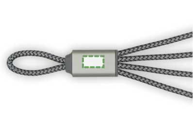 Parte frontale: 20mm x 10mm